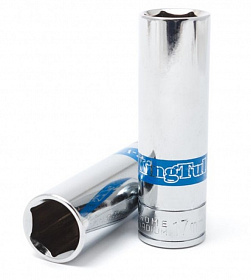 На сайте Трейдимпорт можно недорого купить Головка глубокая 7мм 6гр. 1/4" KINGTUL profi KT-5255007. 