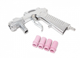 На сайте Трейдимпорт можно недорого купить Пистолет для пескоструйного аппарата SBCG с комплектом сопел 4шт (4,5,6,7мм) Forsage F-SBC-GUN5. 